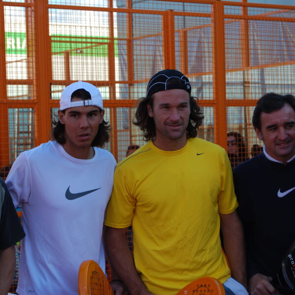 Organizacion Evento inauguracion Rafa Nadal y Carlos moya