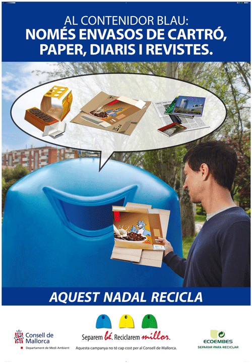 Cartel promocional Ecoembes